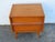 Brown Mid Century Modern Nightstand Side End Bedside Table 6235 For Sale - Image 8 of 17