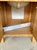 2020s Worlds Away Modern Burl Wood and White Marble Vanity For Sale - Image 5 of 5