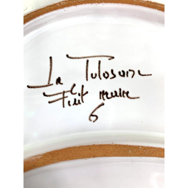 White Vintage Italian Catchall For Sale - Image 8 of 9