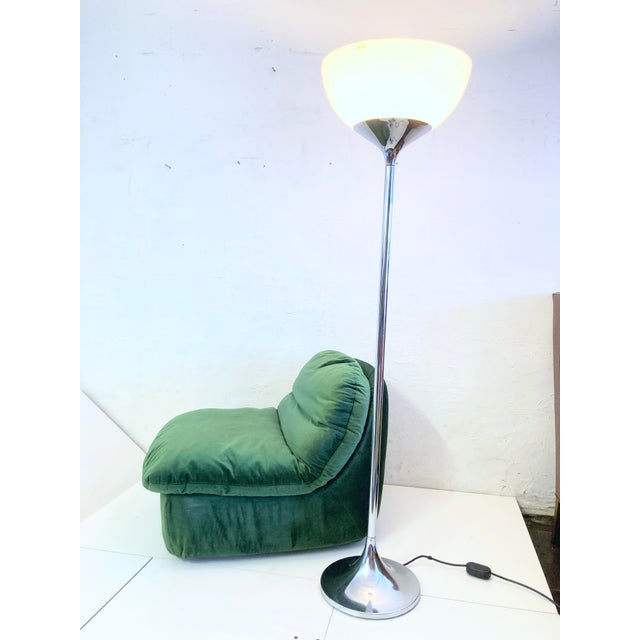Metal Space Age Floor Lamp by Franco Bresciani for Harveiluce Iguzzini, 1970s For Sale - Image 7 of 14