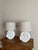 Vintage Spiral Shell Table Lamps With Linen Drum Shades - A Pair For Sale - Image 16 of 18
