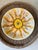 Vintage 12.5” Signed Sunburst Ceramic Pottery Bowl For Sale - Image 11 of 11