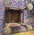 Early 20th Century Primitive Moorish Hand Carved Wooden Latticework Side Table For Sale - Image 9 of 12