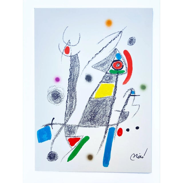 Joan Miró, Maravillas con variaciones No.6, 1975, Lithograph For Sale - Image 6 of 6
