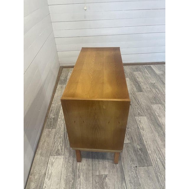 Vintage Dresser Commode Bar by Tatra Nabytok with Glass Sliding, 1970 For Sale - Image 3 of 7