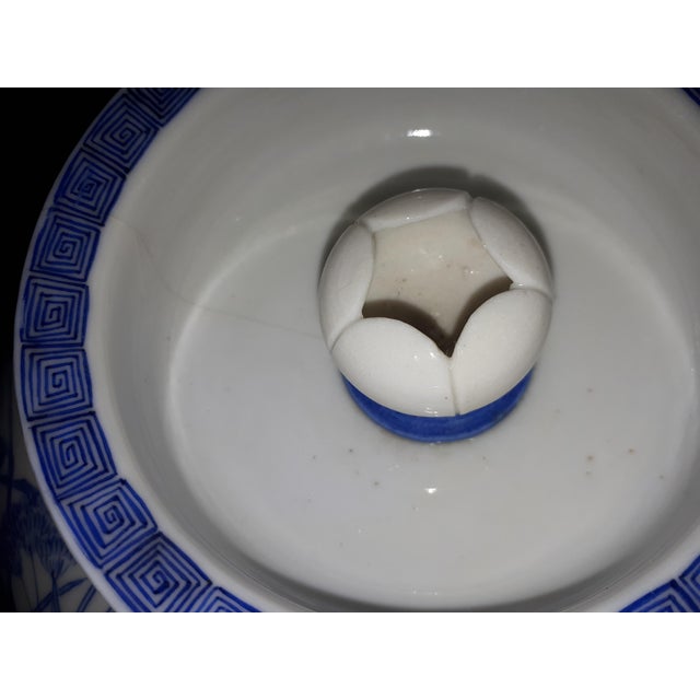 Covered Vases in Seto Porcelain, Set of 2 For Sale - Image 10 of 12