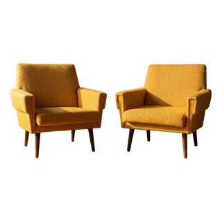 Mid-Century Lounge Chairs, 1960s, Set of 2 For Sale