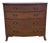 19th Century English Bowfront Mahogany Chest of Drawers For Sale