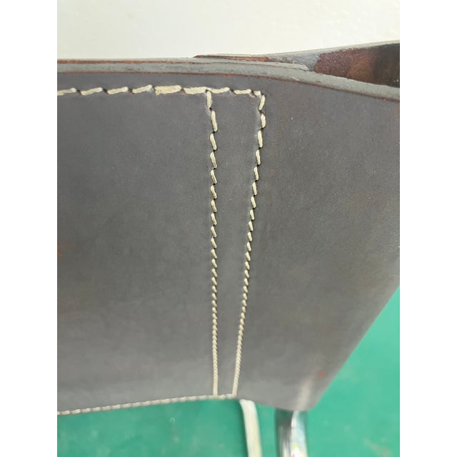 Set of Iconic Mr10 Chairs, Originally Designed by Mies Van Der Rohe , Set of 4 For Sale - Image 14 of 18