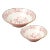 Casa Nuno Bowls, Pink/White, Two Sizes For Sale