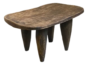 Vintage Senufo Rustic Stool /Table