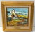 R. Recao Reverón Jr., ‘The Fishermen,’ 1970—Coastal Beach Seascape Work: canvas, 8 x 7.5 in. Framed: 12 in. W x 11.5 in. H...