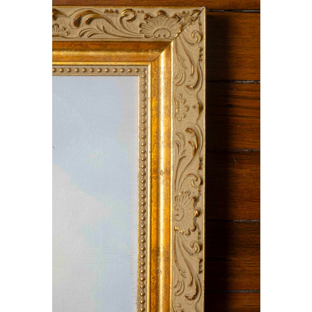 Vintage Paris Arc De Triomphe Impasto Oil Painting Signed Adams, Framed For Sale - Image 11 of 15