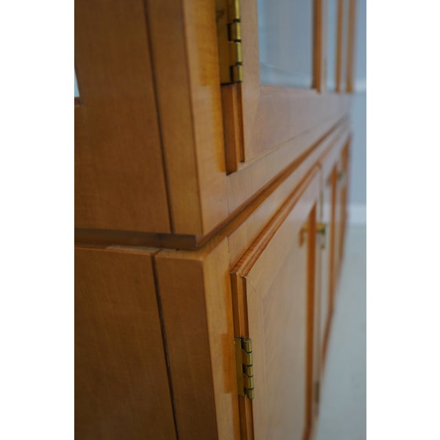 Hickory White Genesis Collection Biedermier China Cabinet For Sale - Image 14 of 18