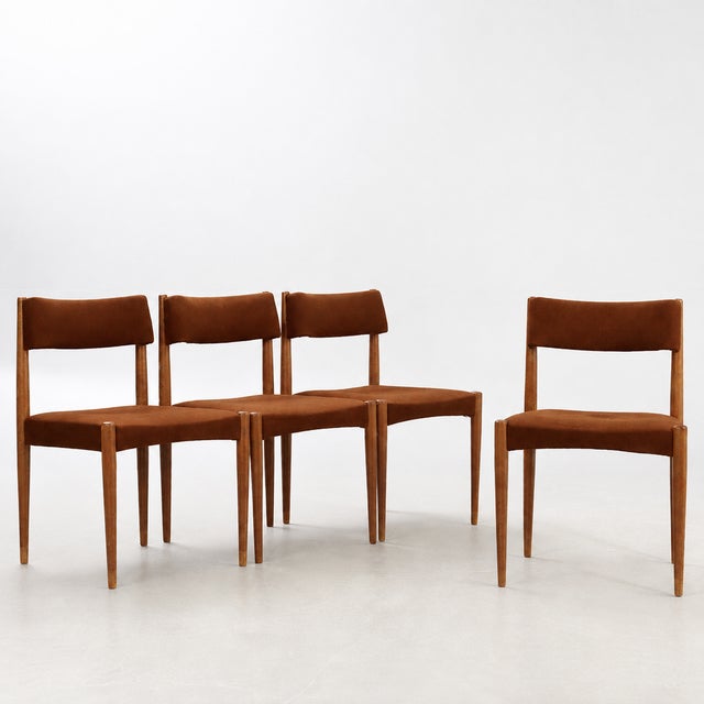 Modern Danish Teak Dining Chairs attributed to Aksel Bender Madsen, 1960s, Set of 4 For Sale - Image 10 of 10