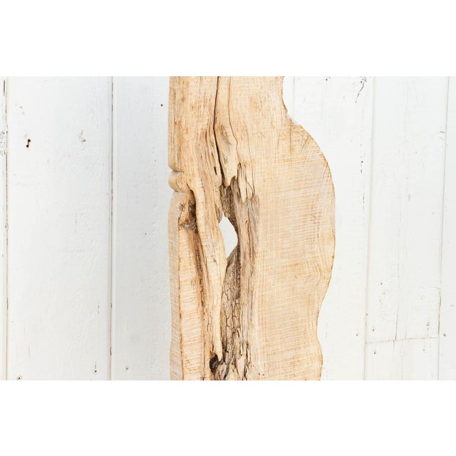 Tan Antique Carved Wood Corbel Panel For Sale - Image 8 of 11