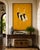 Gold Japanese Crane Wall Art, Gold Decorative Bird Print, 40" X 60" For Sale - Image 8 of 11