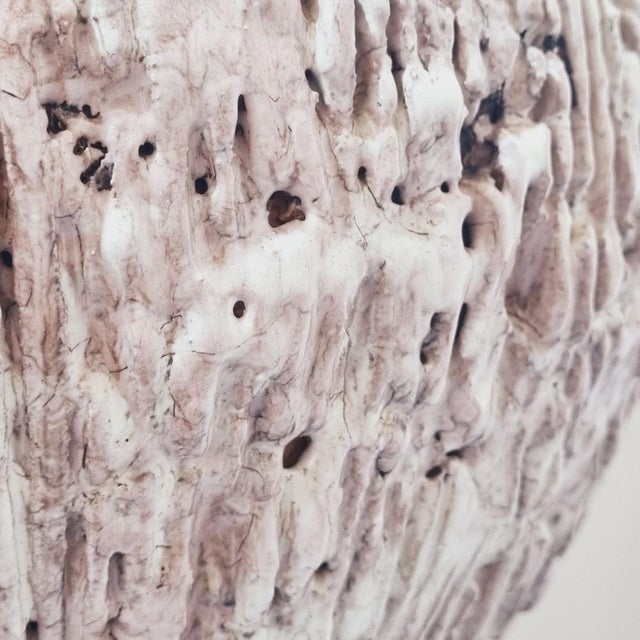 1960s Large Vintage Powder Pink Ceramic Standing Planter, 1960s For Sale - Image 5 of 18