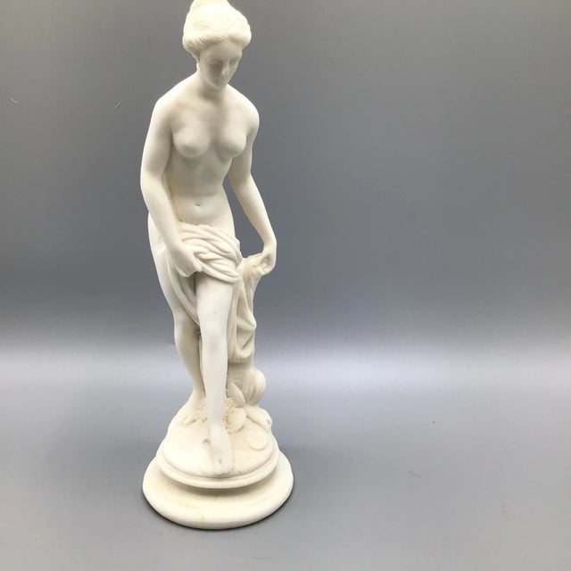 Stone Bonded Marble Statue XVIII Secolo, Da Étienne-Maurice Falconet For Sale - Image 7 of 13