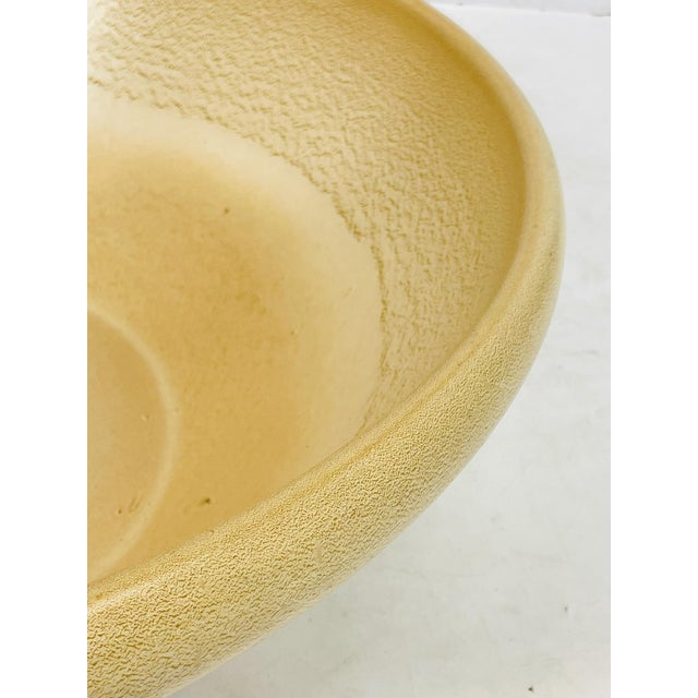 1980s Large Gainey Ceramics California Architectural Stoneware Planter Bowl For Sale - Image 10 of 17