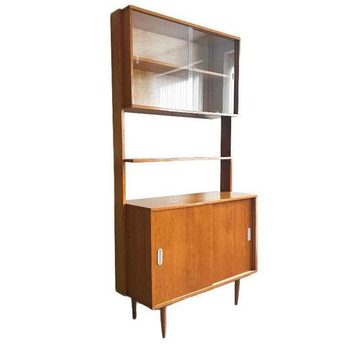 Mid-Century Danish Wall Unit by J. Jiroutek, 1960s For Sale - Image 4 of 9