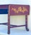 Late 19th Century Antique Deep Red and Gilt Chinoiserie French Table / Writing Desk For Sale - Image 5 of 12