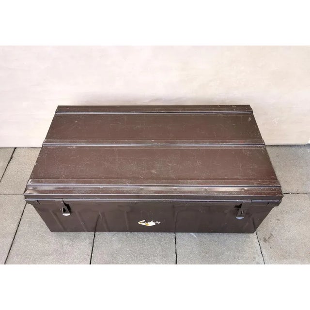 Coffee Table in Brown, 1970s For Sale - Image 10 of 14