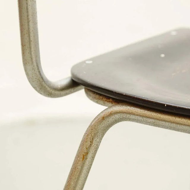 Black Dutch Bauhaus Chair, 1930s For Sale - Image 8 of 11