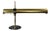 Brass Tubular Desk Lamp by Göran Pehrson for Ateljé Lyktan, Sweden, 1978 For Sale