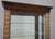 1990s Pulaski Beveled Glass Curio Display Cabinet For Sale - Image 5 of 12
