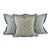 Textile French General Ciel Blue Cream Gray Boheme Floral Pillow Covers- 3 Pieces For Sale - Image 7 of 7