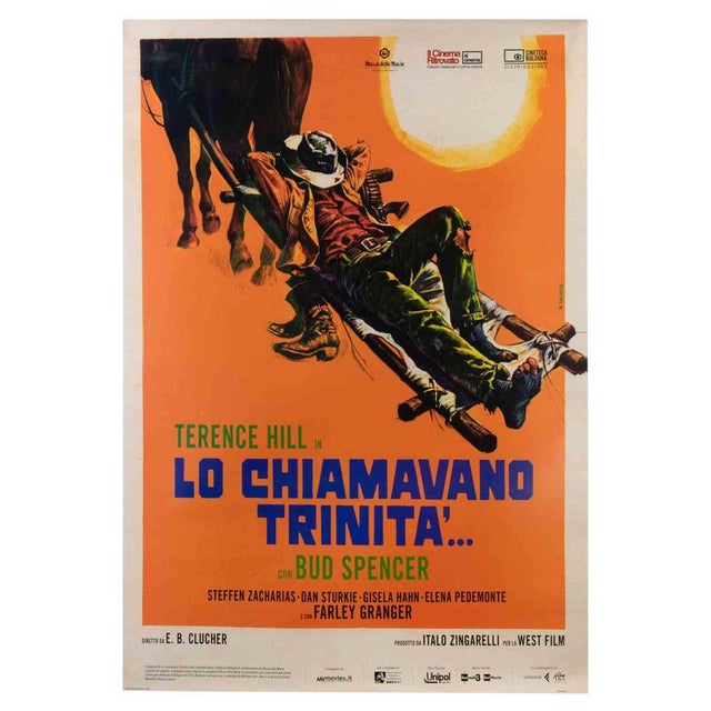 Lo Chiamavano Trinità (They Call Me Trinity) Poster, Italy For Sale - Image 6 of 6