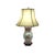 The Japanese Kutani Imari Vintage Porcelain Table Lamp features a beautiful Asian Chinoiserie bird design in red and gold...