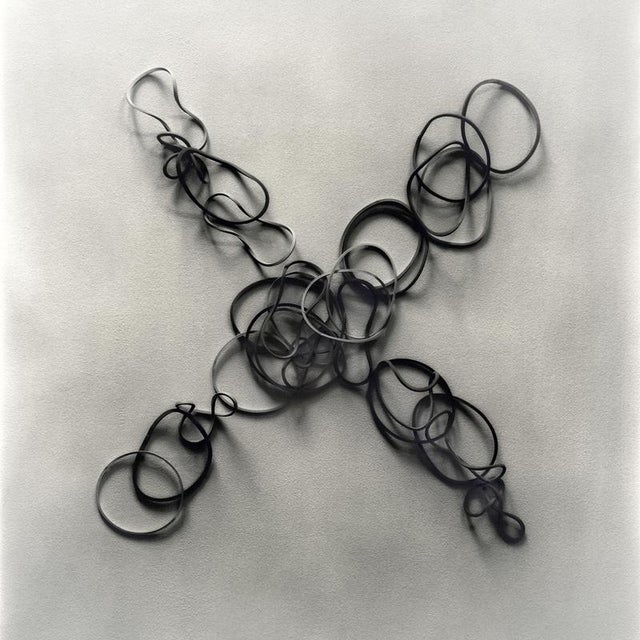Divided examines the tension between connection and separation through a single continuous line. Its translucent forms...