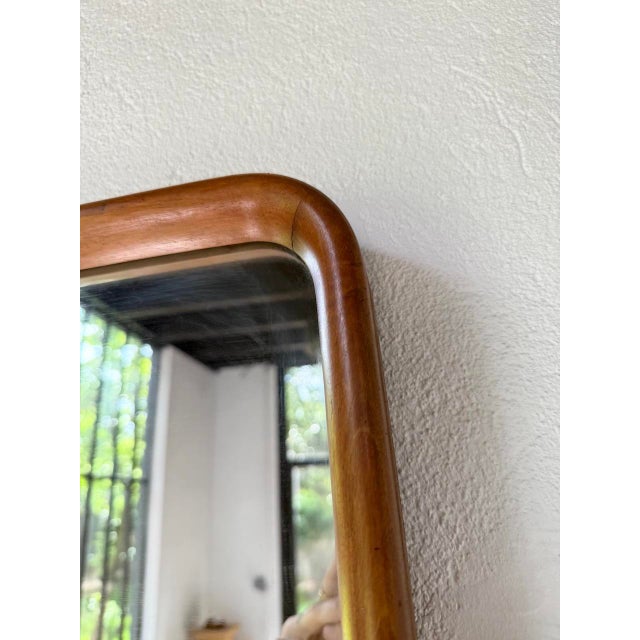Scandinavian Mirror in Teak, 1970 For Sale - Image 12 of 18