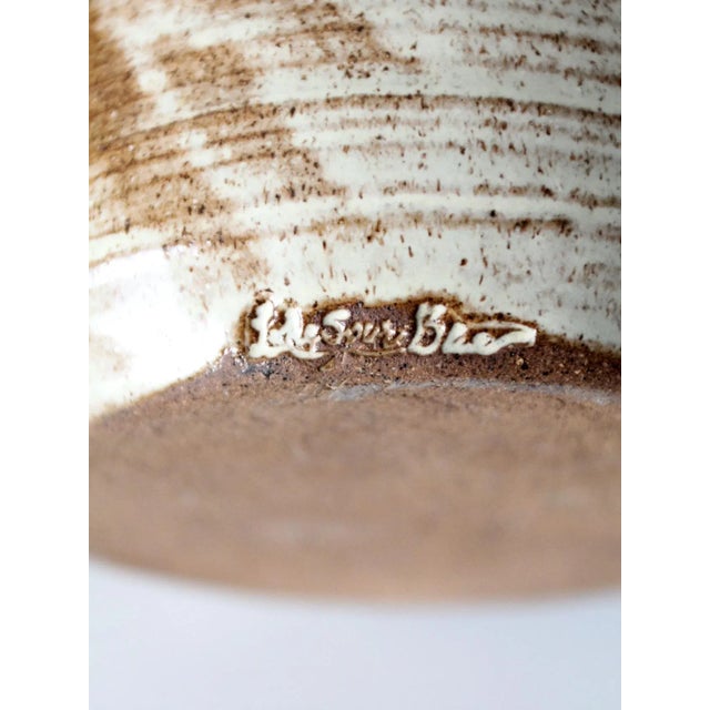 Vintage Studio Pottery Jars Set 2 For Sale - Image 9 of 13
