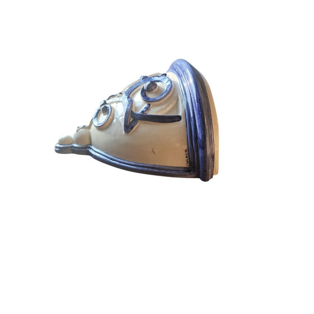 Superb and rare vintage Guido Totoli (Italian born, Brazilian artist) large italianate wall planter in excellent...