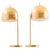 Table Lamps in Brass and Plastic by Eje Ahlgren, 1950s, Set of 2 For Sale - Image 9 of 9