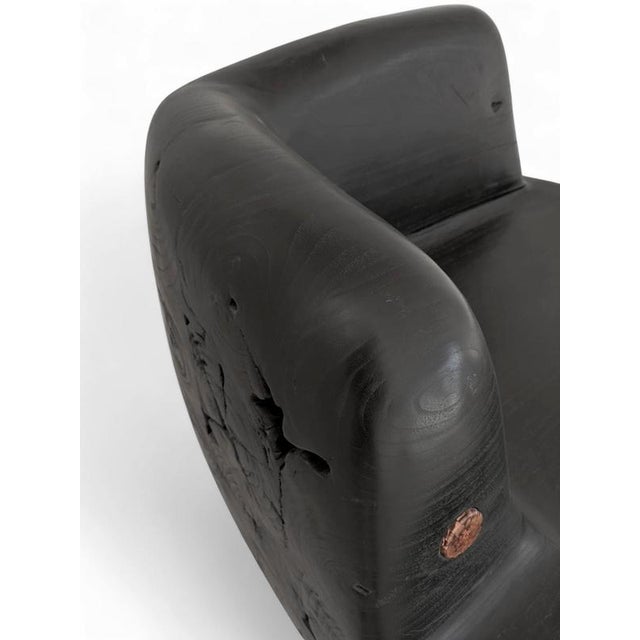 Wood Narco Teak Collection Short Divan by Amber X Iñigo Calleja For Sale - Image 7 of 9