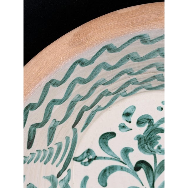 Large Spanish Fajalauza Lebrillo Bowl For Sale - Image 4 of 12