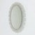 Mid century oval wall mirror with lighting and acrylic glass edge by Hillebrand, 1960s This beautiful oval shaped mirror...
