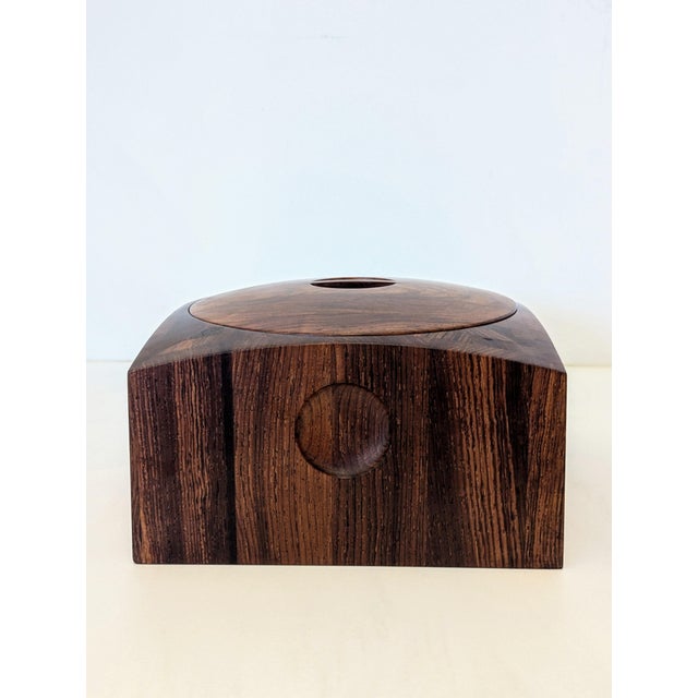 Dansk Dansk Jens Quistgaard Rosewood Ice Bucket – A Mid-Century Barware Icon For Sale - Image 4 of 7