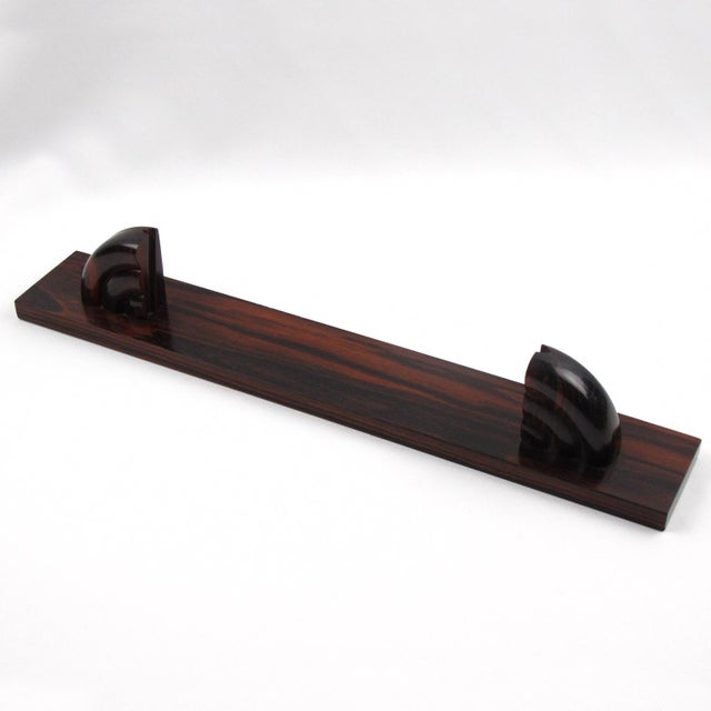 French Art Deco Macassar Wood Picture Frame For Sale - Image 4 of 7