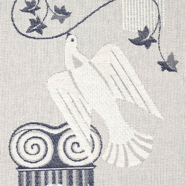 Contemporary SAMPLE - Schumacher Cyprus Fabric In Limestone For Sale - Image 3 of 4