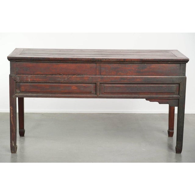 Antique Chinese Wooden Sideboard, 1800s For Sale - Image 5 of 16