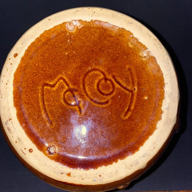 Vintage Mid 20th Century McCoy Ceramic Jug For Sale In Chicago - Image 6 of 7