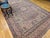 19th Century Persian Kerman Lavar Rug, Hand-Knotted Wool, Floral Design, Ivory & Red, 8x11 For Sale - Image 14 of 18