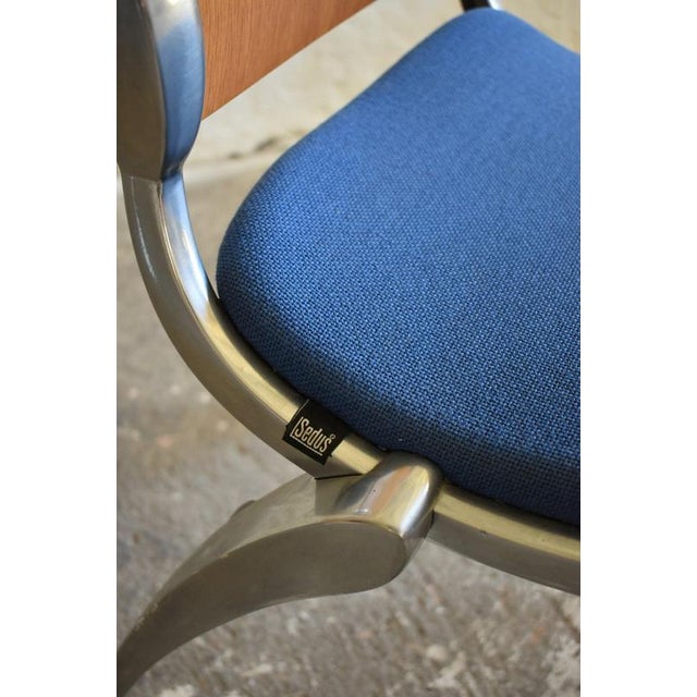 Blue Postmodern Chair from Sedus, Germany, 1990s For Sale - Image 8 of 12