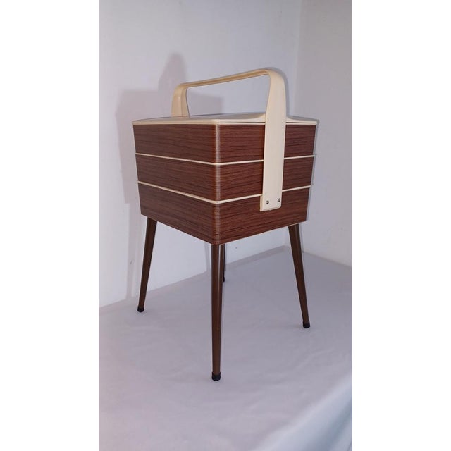 Mid-Century Sewing Box, 1960s For Sale - Image 18 of 18