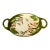 Large English Style Serving Platter Tableware With Spring Green Vines and Pink Flowers For Sale